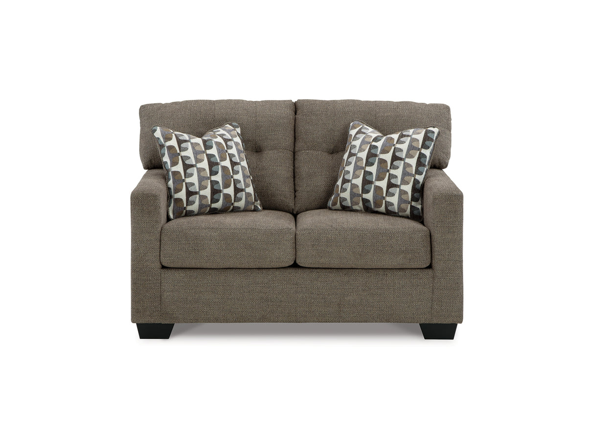 Mahoney Chocolate Sofa And Loveseat