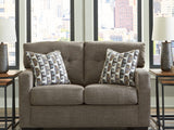 Mahoney Chocolate Sofa And Loveseat