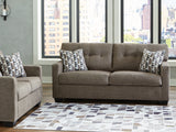 Mahoney Chocolate Sofa And Loveseat