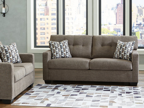 Mahoney Chocolate Sofa And Loveseat
