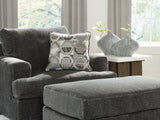 Karinne Smoke Sofa, Loveseat, Oversized Chair And Ottoman