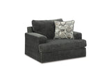 Karinne Smoke Loveseat And Chair