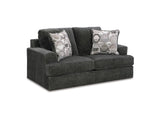 Karinne Smoke Loveseat And Chair