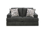 Karinne Smoke Loveseat And Chair