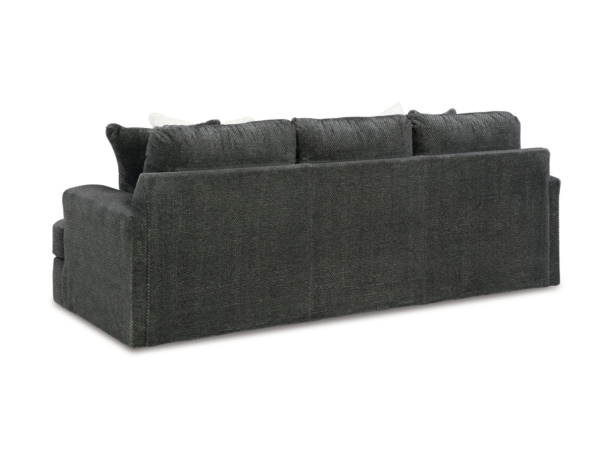 Karinne Smoke Sofa, Loveseat, Oversized Chair And Ottoman