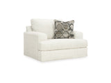 Karinne Linen Sofa, Loveseat, Oversized Chair And Ottoman