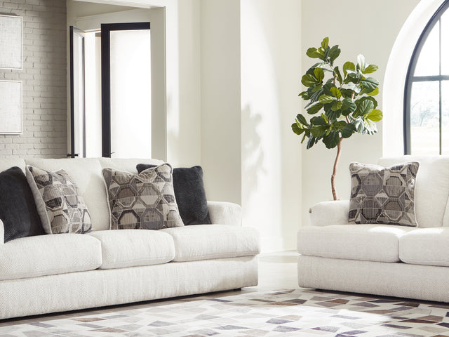 Karinne Linen Sofa And Loveseat