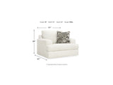 Karinne Linen Sofa, Loveseat, Oversized Chair And Ottoman