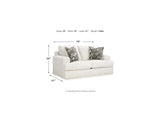 Karinne Linen Loveseat And Chair