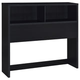 Westpark 49-inch Full Bookcase Headboard Black