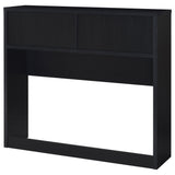 Westpark 49-inch Full Bookcase Headboard Black