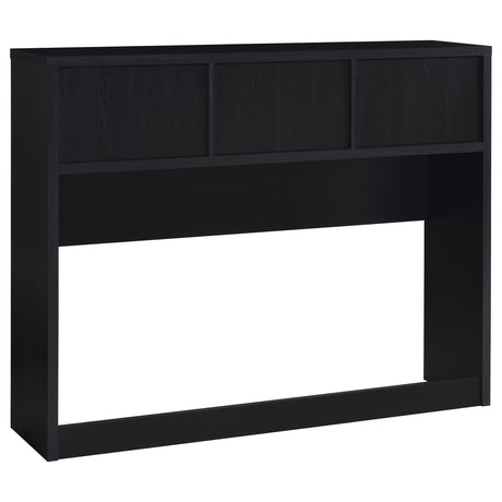 Westpark 49-inch Queen Bookcase Headboard Black