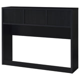 Westpark 49-inch Queen Bookcase Headboard Black