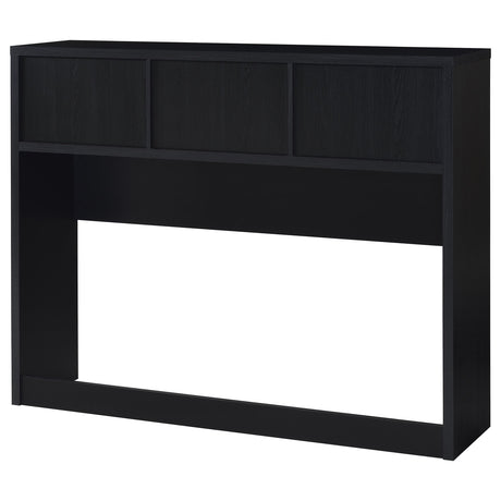 Westpark 49-inch Queen Bookcase Headboard Black