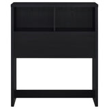 Westpark 49-inch Twin Bookcase Headboard Black