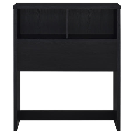 Westpark 49-inch Twin Bookcase Headboard Black