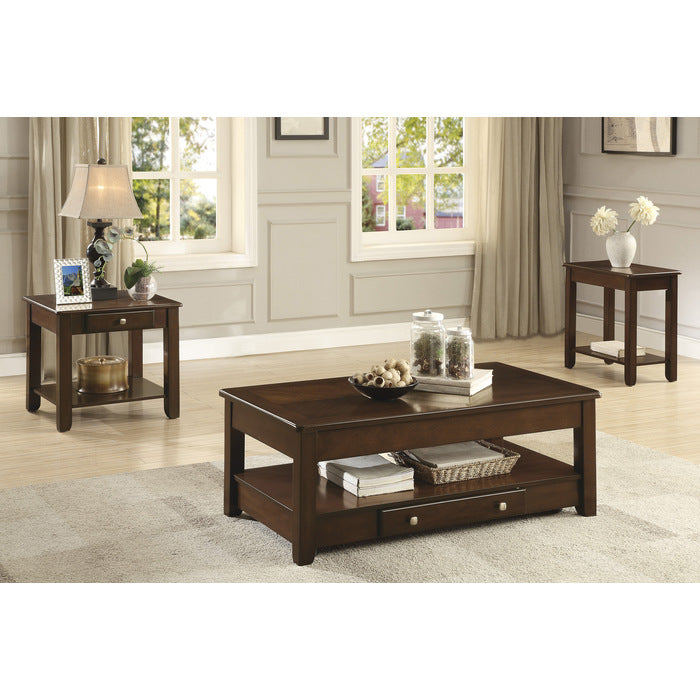 Ballwin Dark Cherry End Table