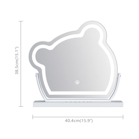 Hollywood Vanity Mirror Bear LED Mirror