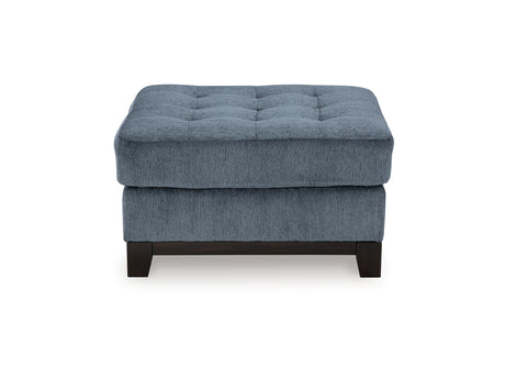 Maxon Place Navy Oversized Chair And Ottoman