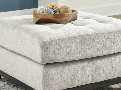 Maxon Place Stone Oversized Chair And Ottoman