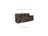 Boxberg Teak Reclining Sofa And Recliner