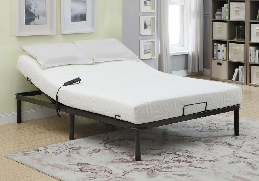 Stanhope Twin Long Adjustable Bed Base Black