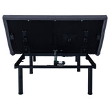 Negan Queen Adjustable Bed Base Grey And Black