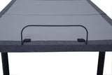 Negan Twin Xl Adjustable Bed Base Grey And Black