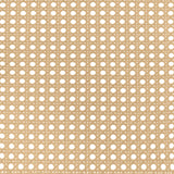 Lanewood Open Cane Rattan Metal Queen Bed Black