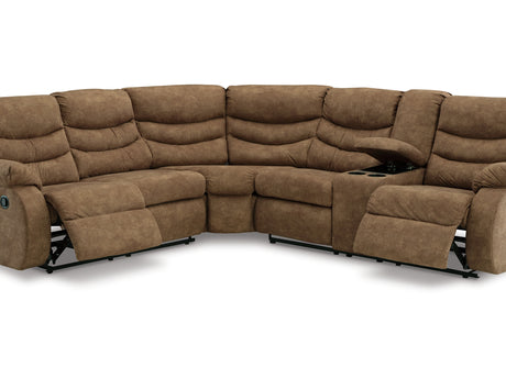 Partymate Brindle 2-Piece Reclining Sectional