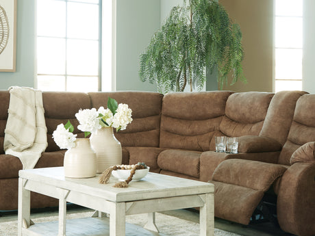 Partymate Brindle 2-Piece Reclining Sectional