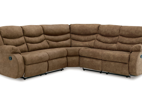 Partymate Brindle 2-Piece Reclining Sectional
