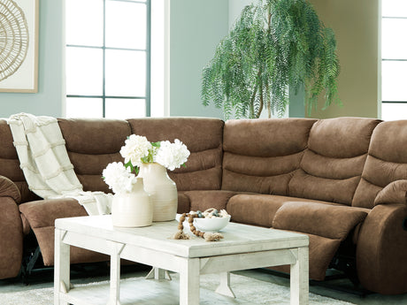 Partymate Brindle 2-Piece Reclining Sectional