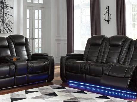 Party Time Midnight Reclining Sofa And Loveseat
