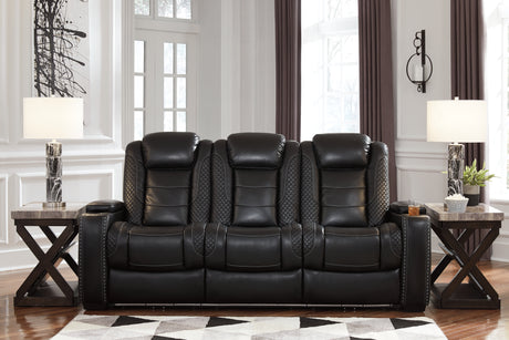 Party Midnight Time Power Reclining Sofa