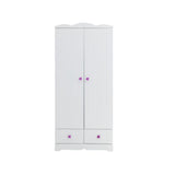 Meyer White Finish Wardrobe