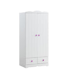 Meyer White Finish Wardrobe
