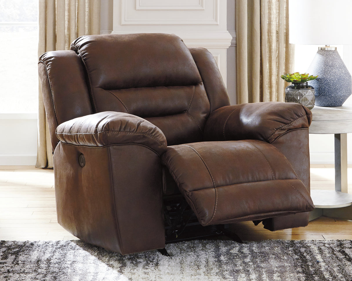 Stoneland Chocolate Power Recliner