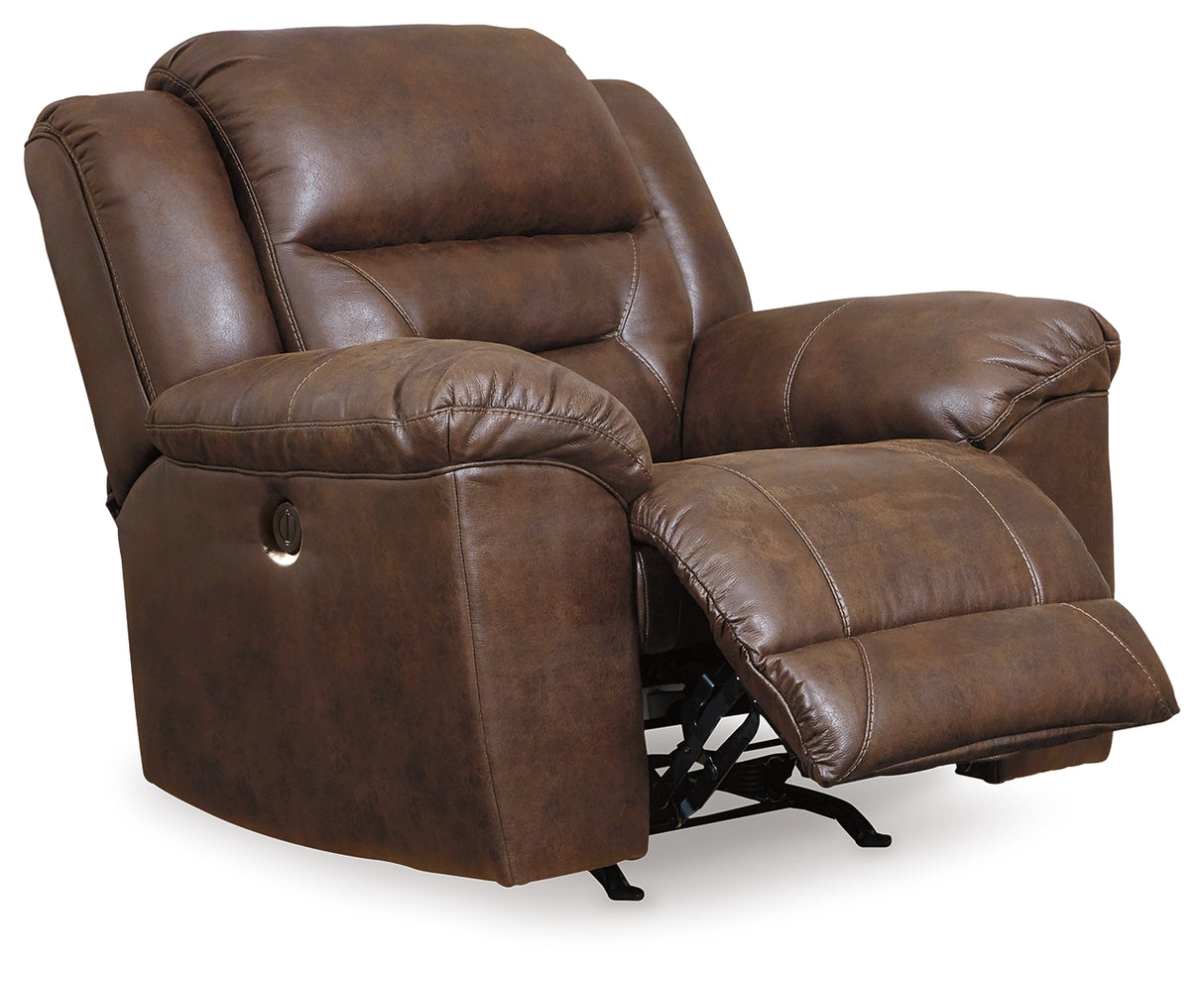 Stoneland Chocolate Power Recliner