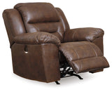 Stoneland Chocolate Power Recliner