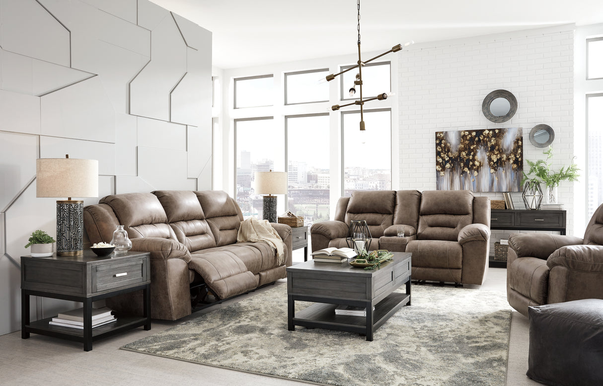 Stoneland Fossil Power Reclining Sofa