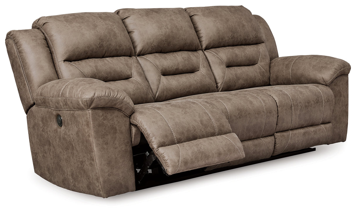 Stoneland Fossil Power Reclining Sofa
