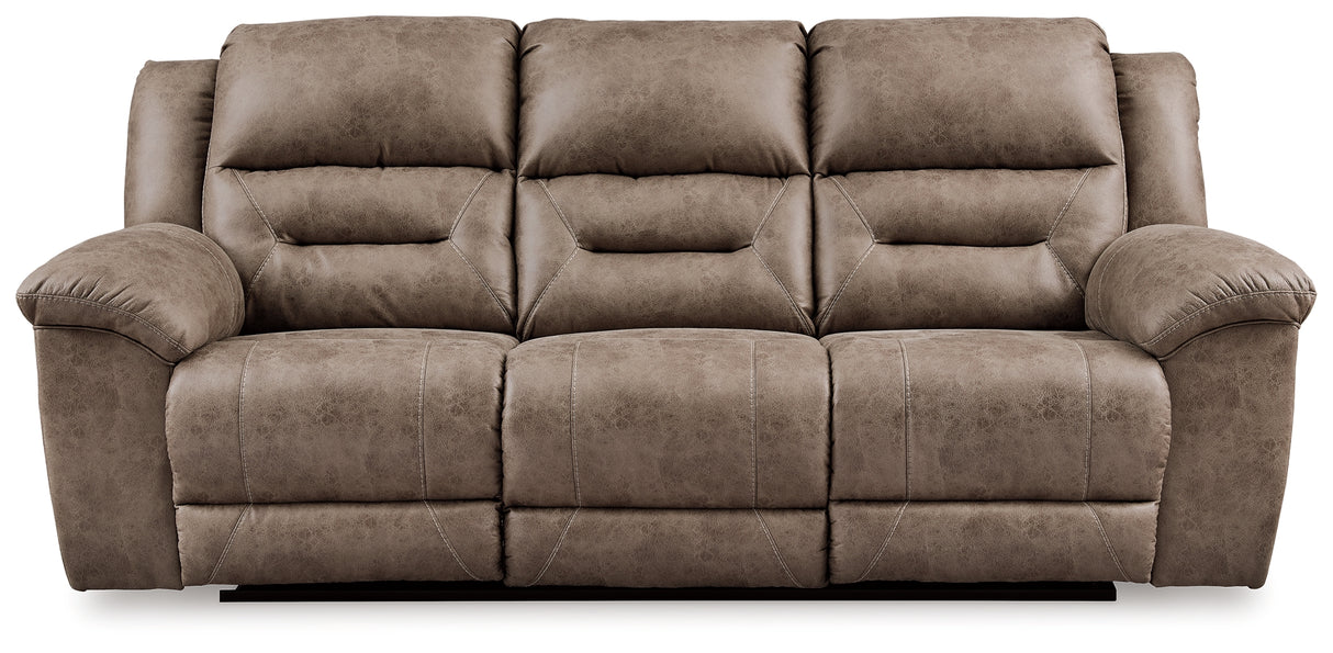Stoneland Fossil Power Reclining Sofa