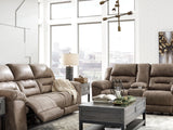 Stoneland Fossil Reclining Sofa, Loveseat And Recliner