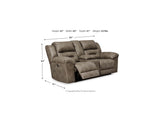 Stoneland Fossil Power Reclining Sofa, Loveseat And Recliner