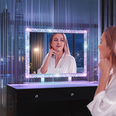 Diamond Vanity Mirror
