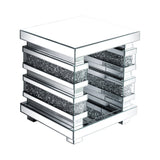 Mirrored Side Table