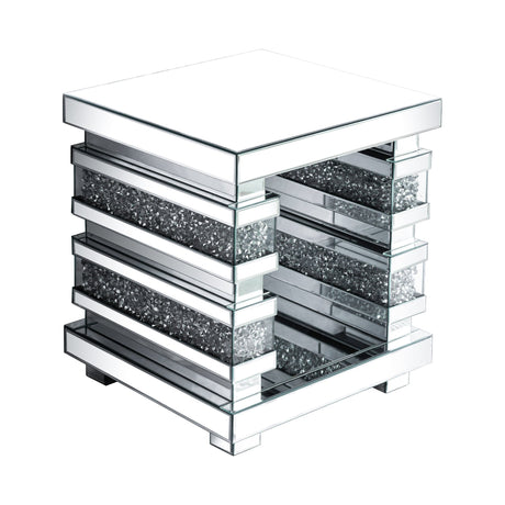 Mirrored Side Table