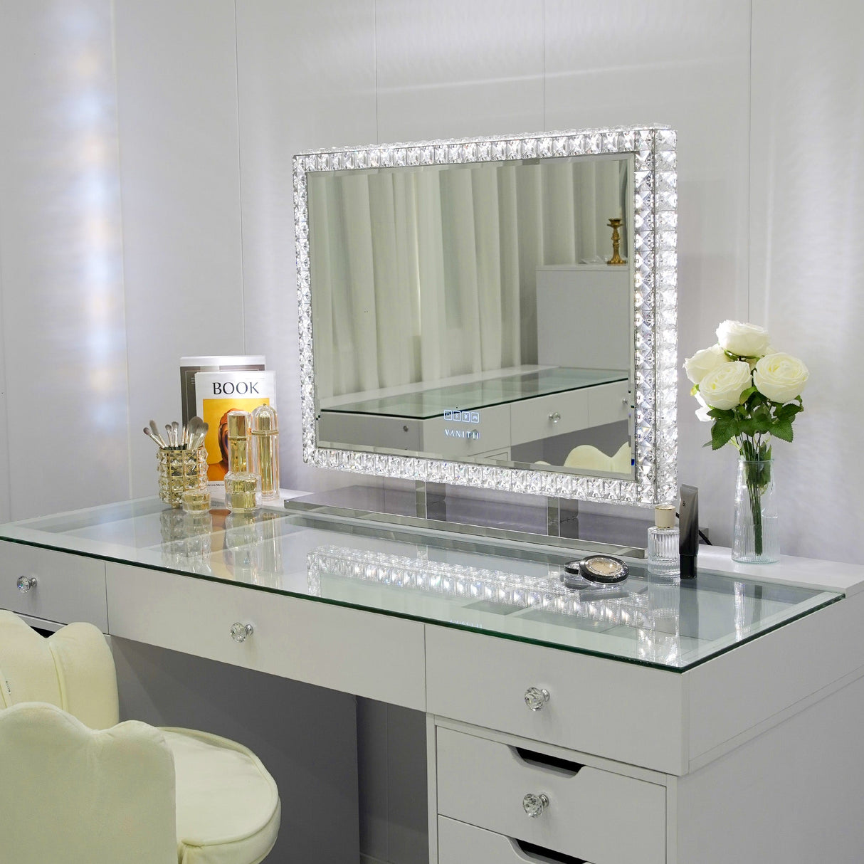 Diamond Vanity Mirror