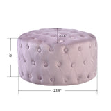 Vivienne Tufted Vanity Ottoman